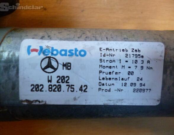 Sunroof Motor MERCEDES-BENZ C-Klasse (W202)