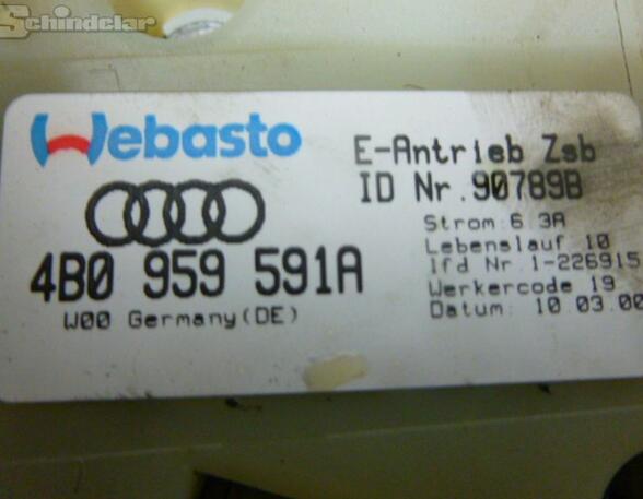 Sunroof Motor AUDI A3 (8L1)