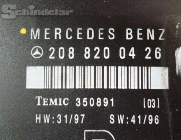 Controller MERCEDES-BENZ CLK (C208)