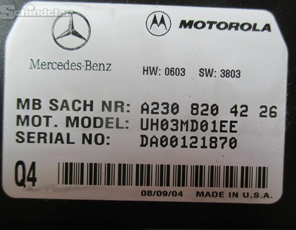 Regeleenheid MERCEDES-BENZ M-Klasse (W163)