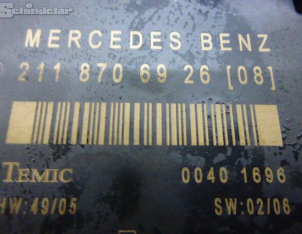 Controller MERCEDES-BENZ E-Klasse T-Model (S211)