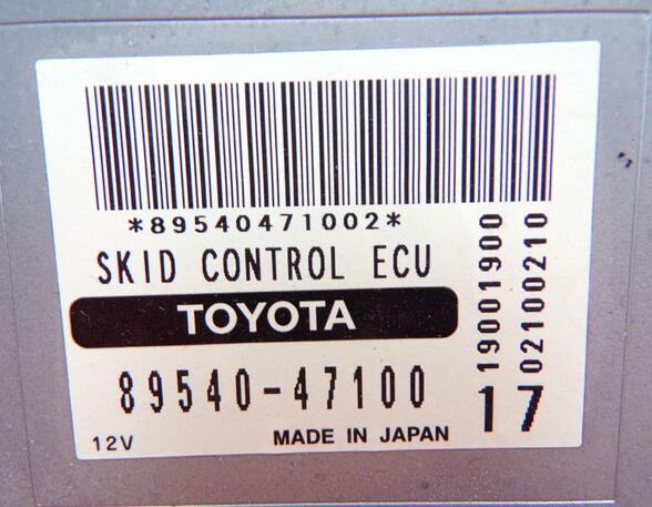 Steuergerät SKID CONTROL ECU ( ESC ) TOYOTA PRIUS LIFTBACK (W2) 1.5 HYBRID 57 KW