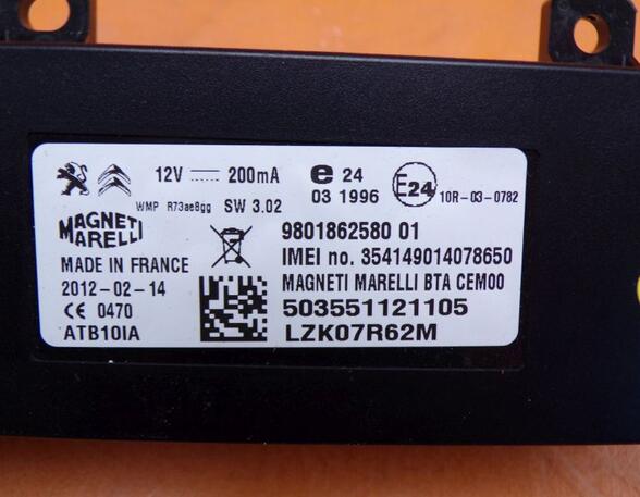 Control unit PEUGEOT 508 SW I (8E_)