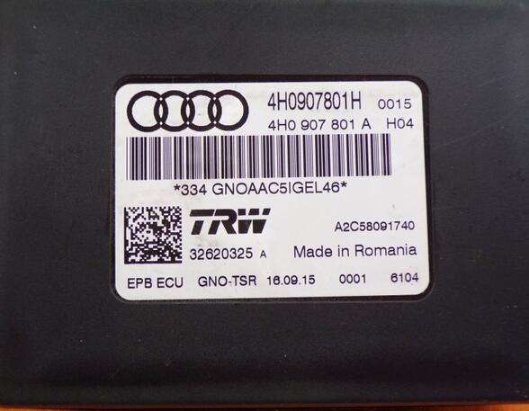 Control unit AUDI A8 (4H2, 4H8, 4HC, 4HL)