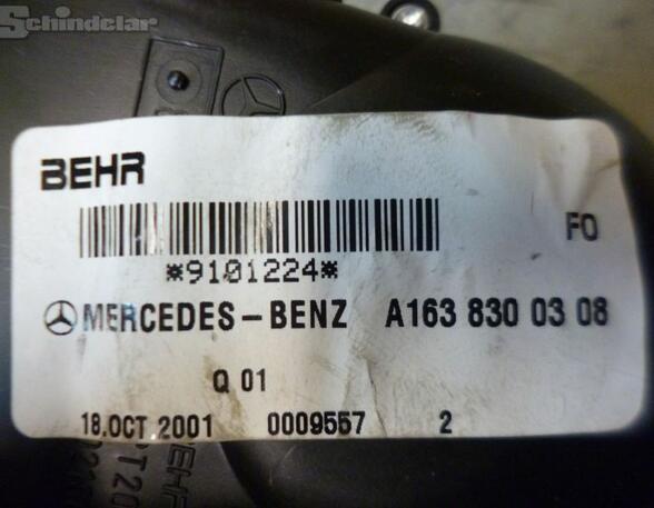 Gebläsemotor Hinten MERCEDES-BENZ M-KLASSE (W163) ML 400 CDI 184 KW