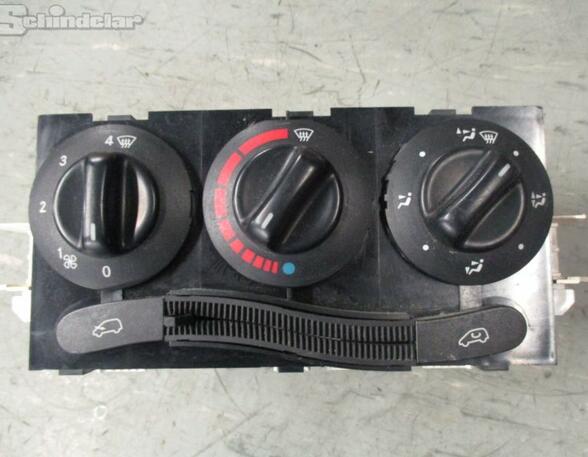 Heating & Ventilation Control Assembly MERCEDES-BENZ A-Klasse (W168)