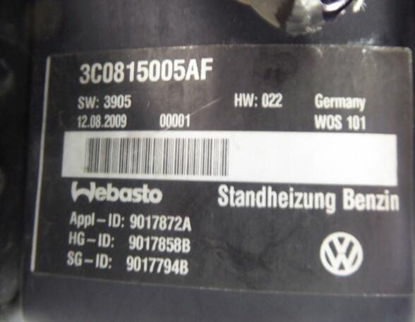 Parking Heater VW CC (358), VW Passat CC (357)
