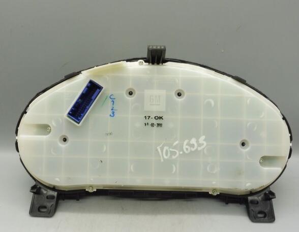 Snelheidsmeter OPEL Meriva B Großraumlimousine (S10)