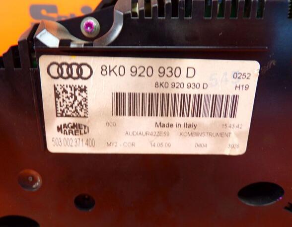 Speedometer AUDI A4 (8K2, B8)