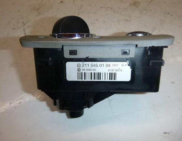 Headlight Light Switch MERCEDES-BENZ E-Klasse T-Model (S211)