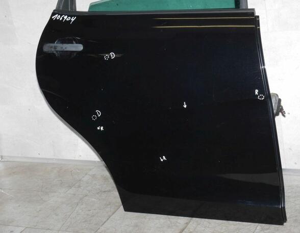 Tür rechts hinten LC9Z / Black Magic Perleffekt SEAT ALTEA (5P1) 1.9 TDI 77 KW