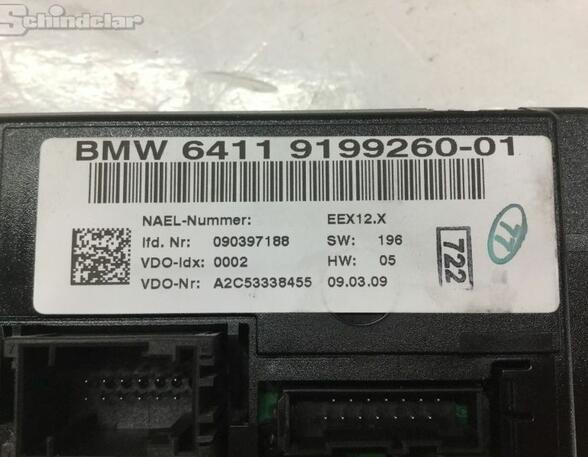 Bedienelement für Klimaanlage  BMW 1 (E81) 116D 85 KW