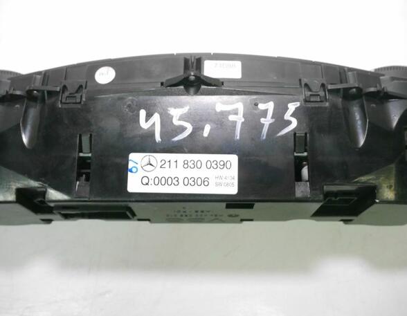 Air Conditioning Control Unit MERCEDES-BENZ E-Klasse (W211)