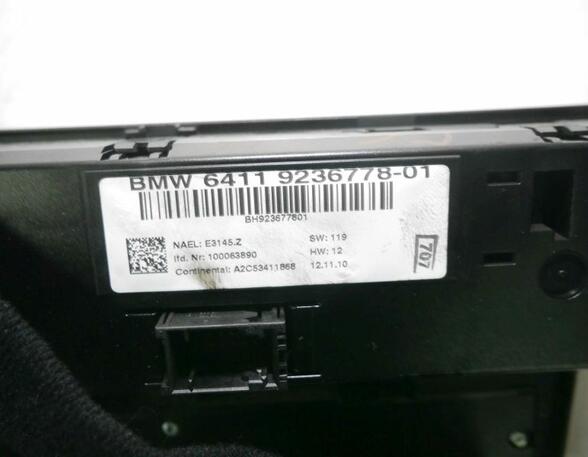 Air Conditioning Control Unit BMW 1er (E87)