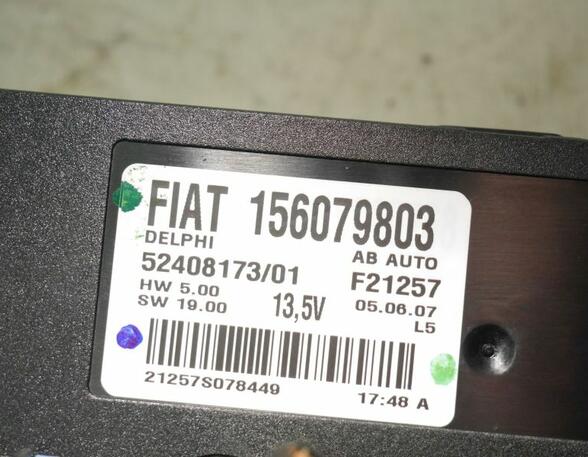 Air Conditioning Control Unit ALFA ROMEO 159 Sportwagon (939)