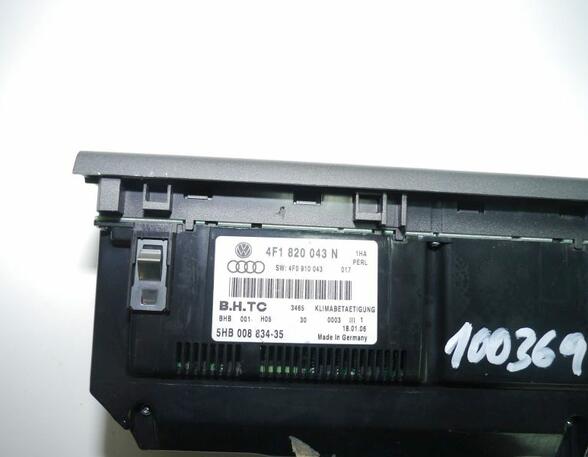 Air Conditioning Control Unit AUDI A6 (4F2, C6)