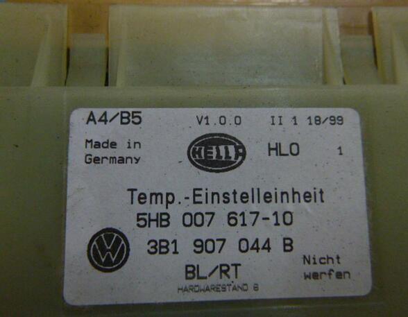 Air Conditioning Control Unit VW Golf IV (1J1)