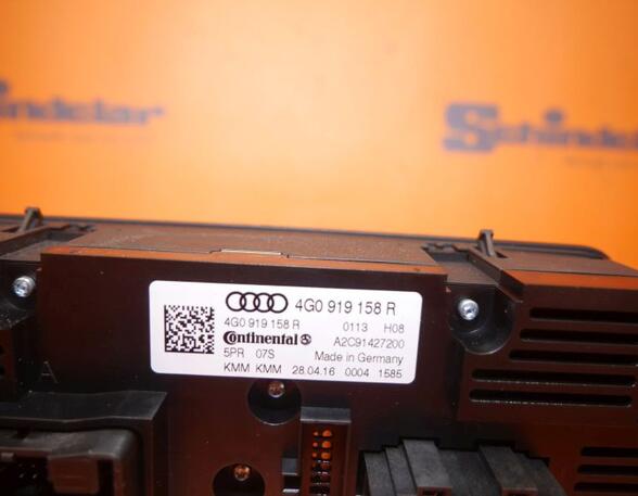 Air Conditioning Control Unit AUDI A6 (4G2, 4GC)