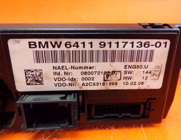 Air Conditioning Control Unit BMW 1er (E87)