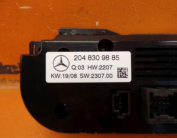 Air Conditioning Control Unit MERCEDES-BENZ C-Klasse T-Model (S204)