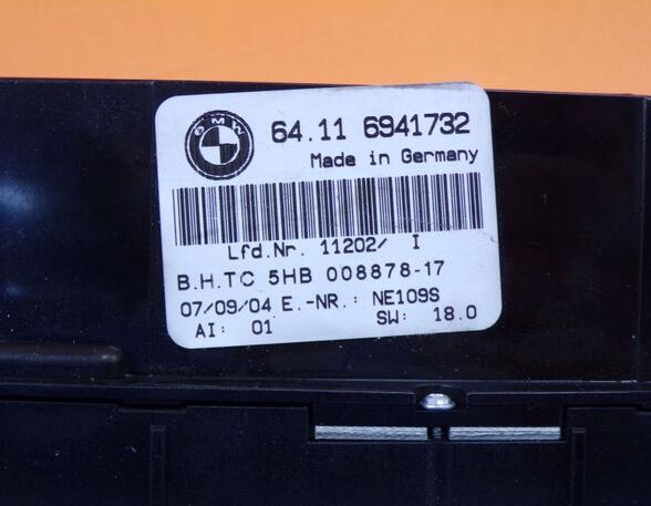 Air Conditioning Control Unit BMW 3 Coupe (E46)