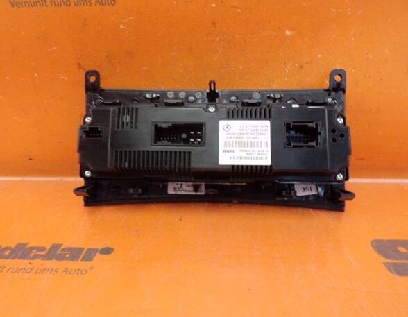 Air Conditioning Control Unit MERCEDES-BENZ E-CLASS (W212)