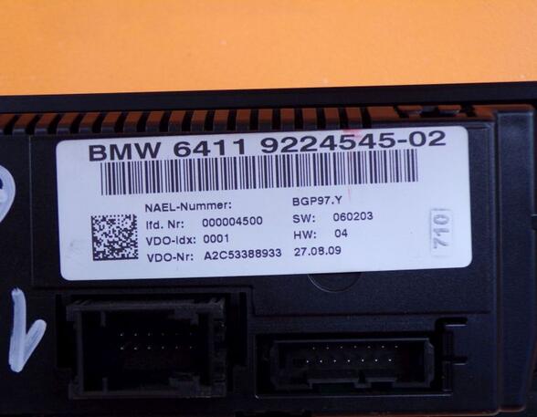 Air Conditioning Control Unit BMW 3 (E90)