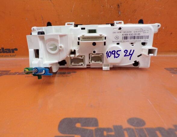 Air Conditioning Control Unit MERCEDES-BENZ A-CLASS (W169)