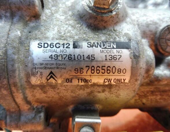 Air Conditioning Compressor PEUGEOT 508 SW I (8E_)