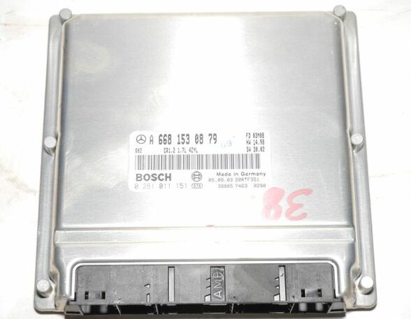 Engine Management Control Unit MERCEDES-BENZ A-Klasse (W168)