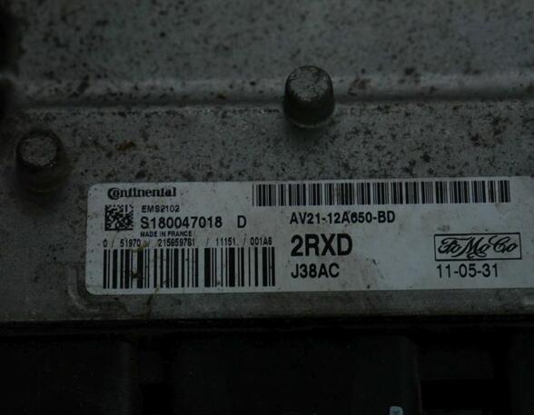 Engine Management Control Unit FORD Fiesta VI (CB1, CCN)