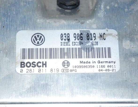 Engine Management Control Unit VW Polo (9N)