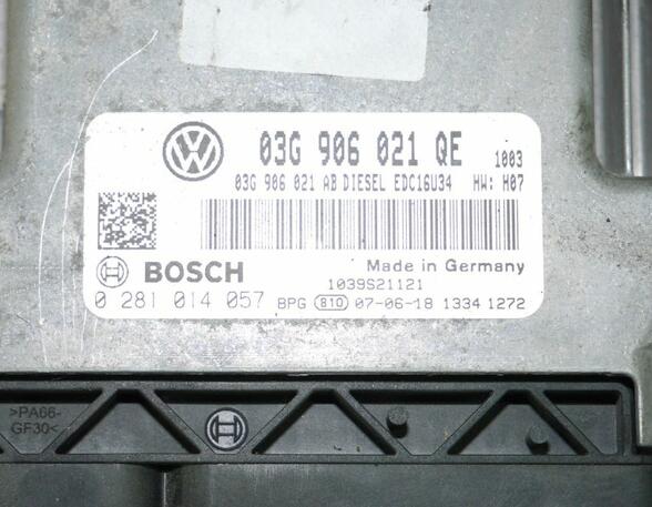 Engine Management Control Unit VW Golf Plus (521, 5M1)