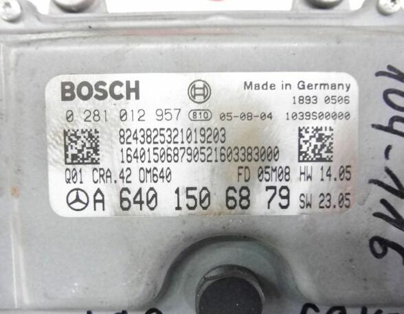 Engine Management Control Unit MERCEDES-BENZ A-Klasse (W169)