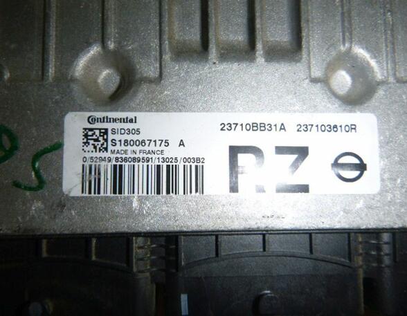 Engine Management Control Unit NISSAN Qashqai +2 I (J10, JJ10E, NJ10)