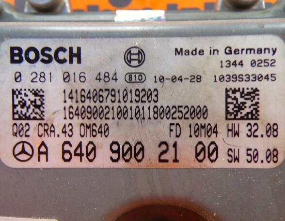 Engine Management Control Unit MERCEDES-BENZ B-Klasse (W245)