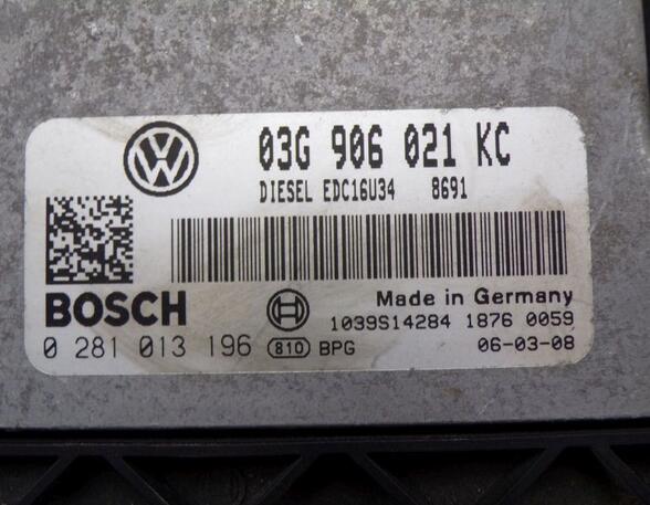 Regeleenheid motoregeling VW TOURAN (1T1, 1T2)