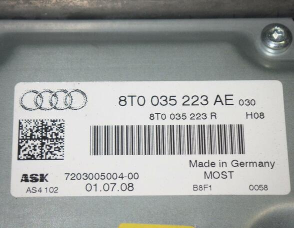 Audio Amplifier AUDI A4 Avant (8K5, B8)