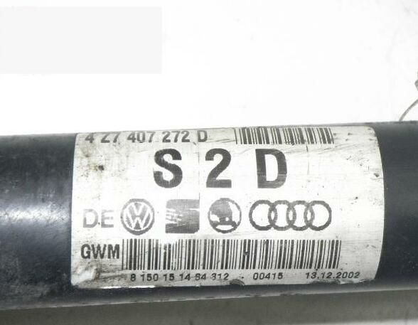 Drive Shaft AUDI A6 Avant (4B5), AUDI Allroad (4BH, C5)