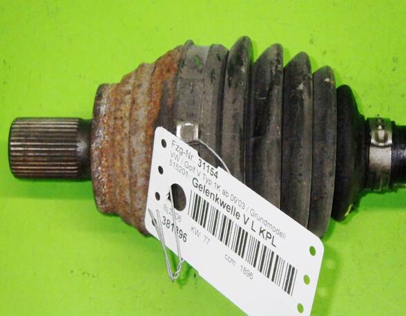 Drive Shaft VW Golf V (1K1)