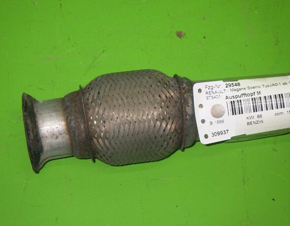 Front Silencer RENAULT Megane Scenic (JA0/1)