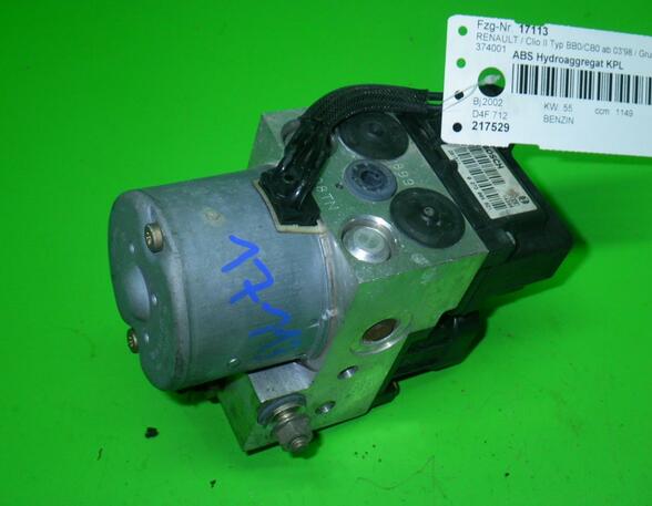 Abs Hydraulic Unit RENAULT Clio II (BB, CB)