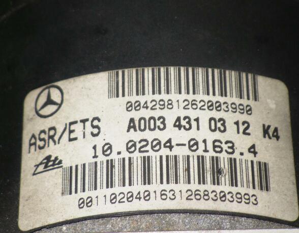 ABS Hydraulisch aggregaat MERCEDES-BENZ C-Klasse T-Model (S202), MERCEDES-BENZ CLK (C208)