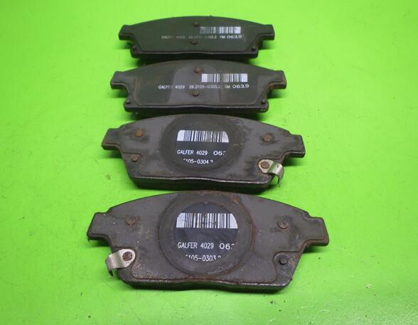 Disc Brake Pad Set OPEL ASTRA J (P10)