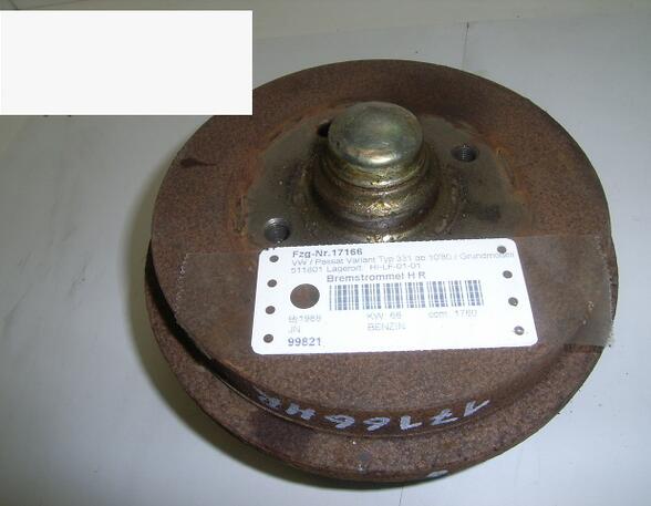 Brake Drum VW Passat Variant (33B)