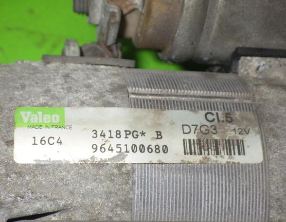 Startmotor PEUGEOT 206 Hatchback (2A/C)