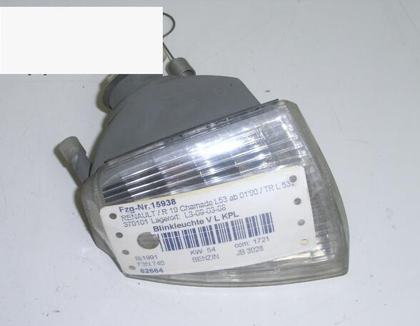 Direction Indicator Lamp RENAULT 19 I Chamade (L53_)