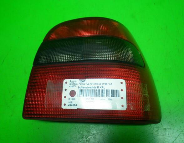 Combination Rearlight SKODA Felicia I (6U1), SKODA Felicia II (6U1)