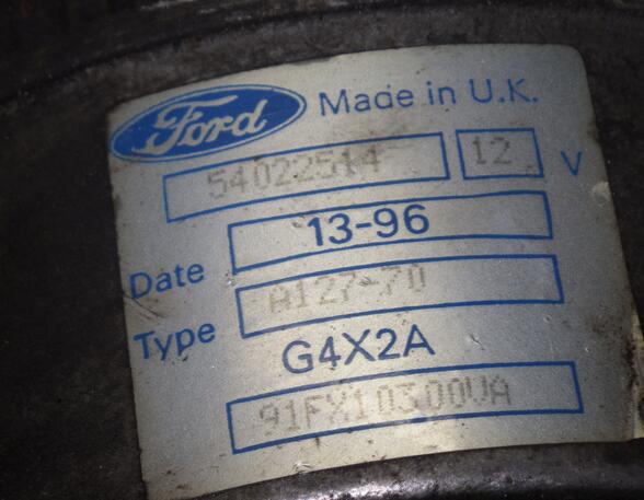 Dynamo (Alternator) FORD Fiesta III (GFJ)