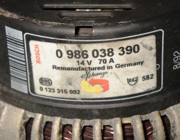 Alternator VW Golf III (1H1)